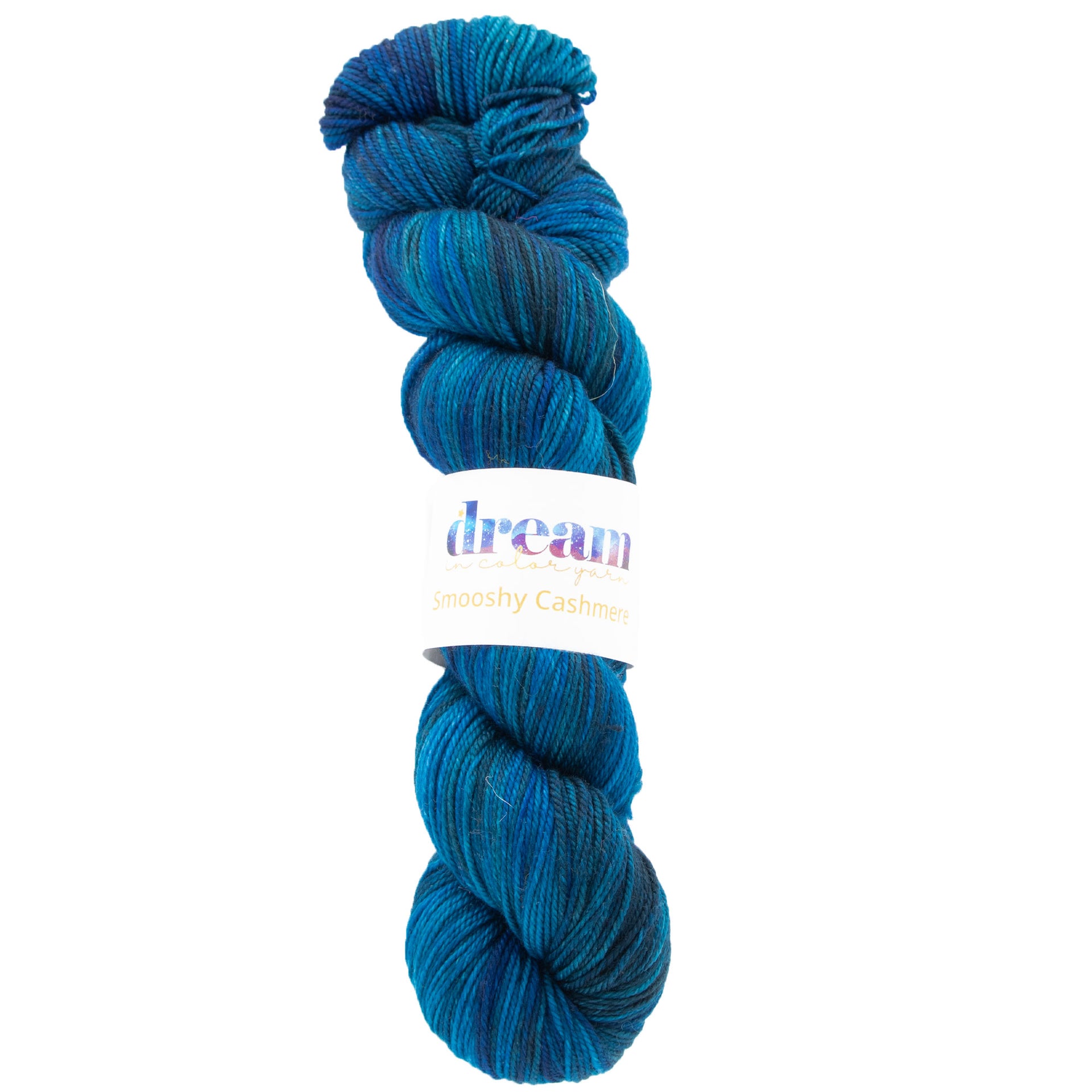 Dream in Color Smooshy Cashmere Yarn - Bluefish - Zoom Image