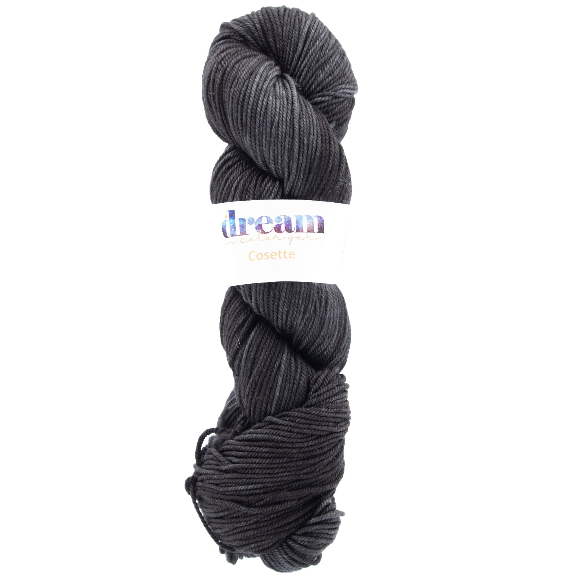 Dream in Color Cosette Yarn - Black Pearl - Zoom Image