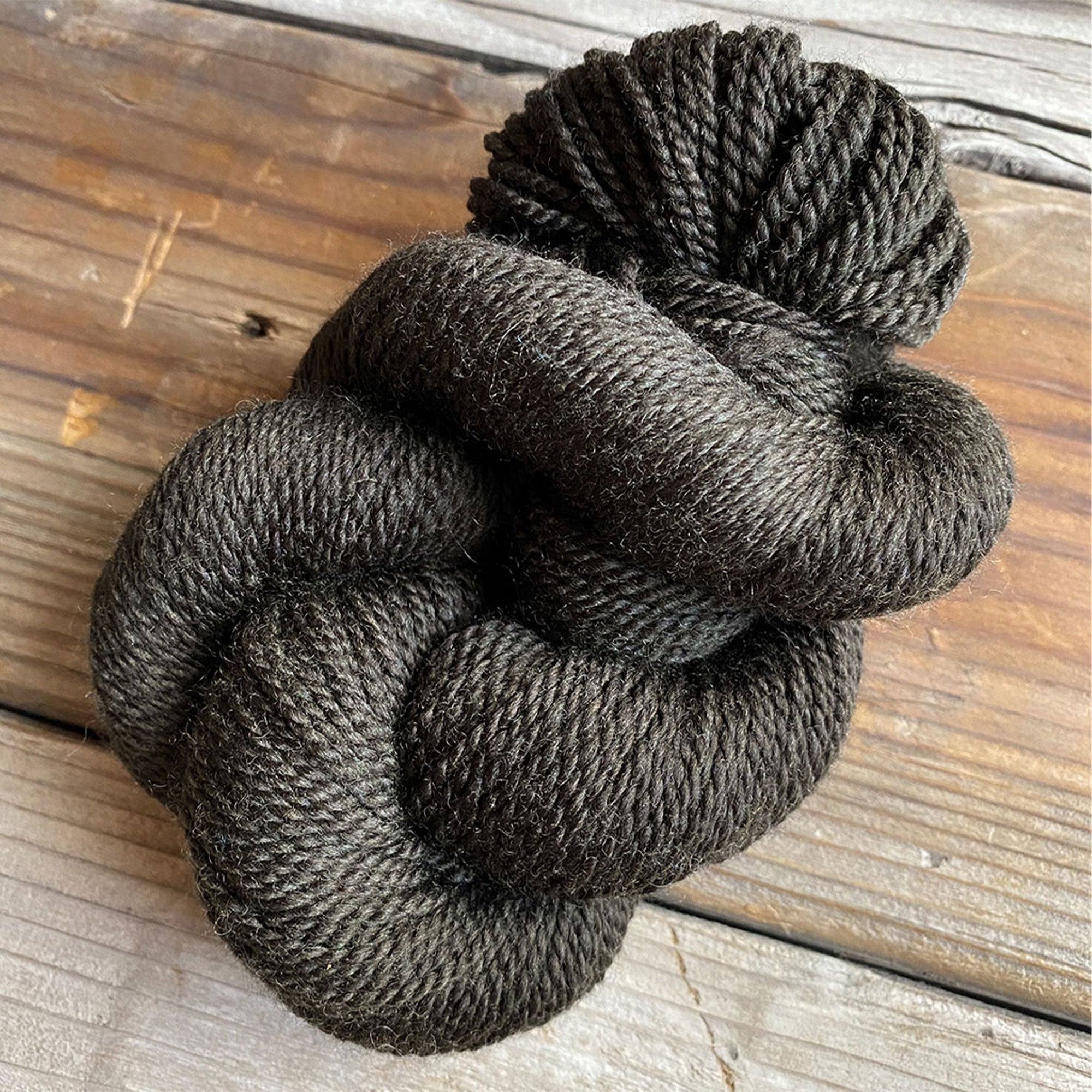 Dream in Color Field Collection: Lamb & Goat Yarn - Coal - Zoom Image
