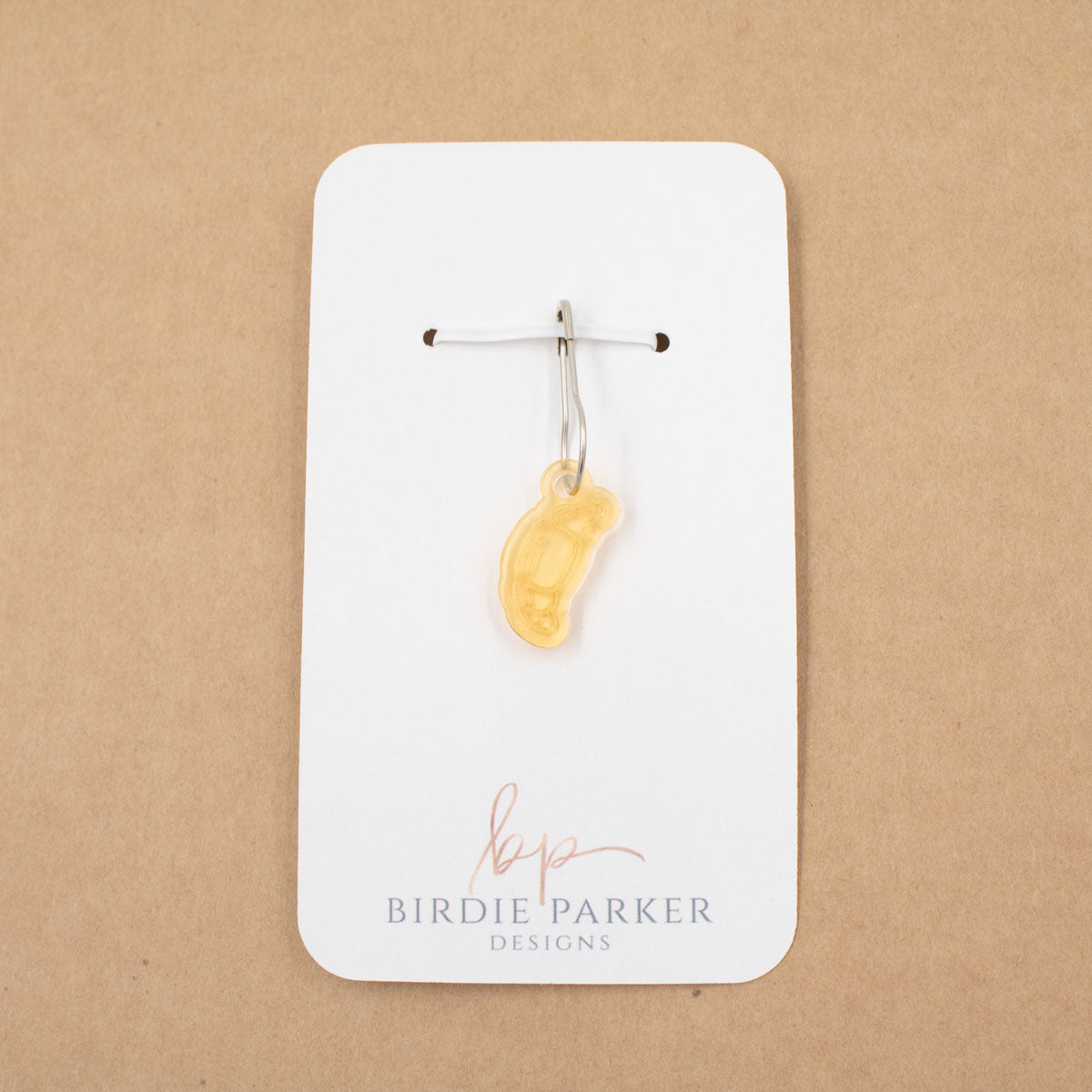 Birdie Parker Stitch Markers - Croissant - Extra Image