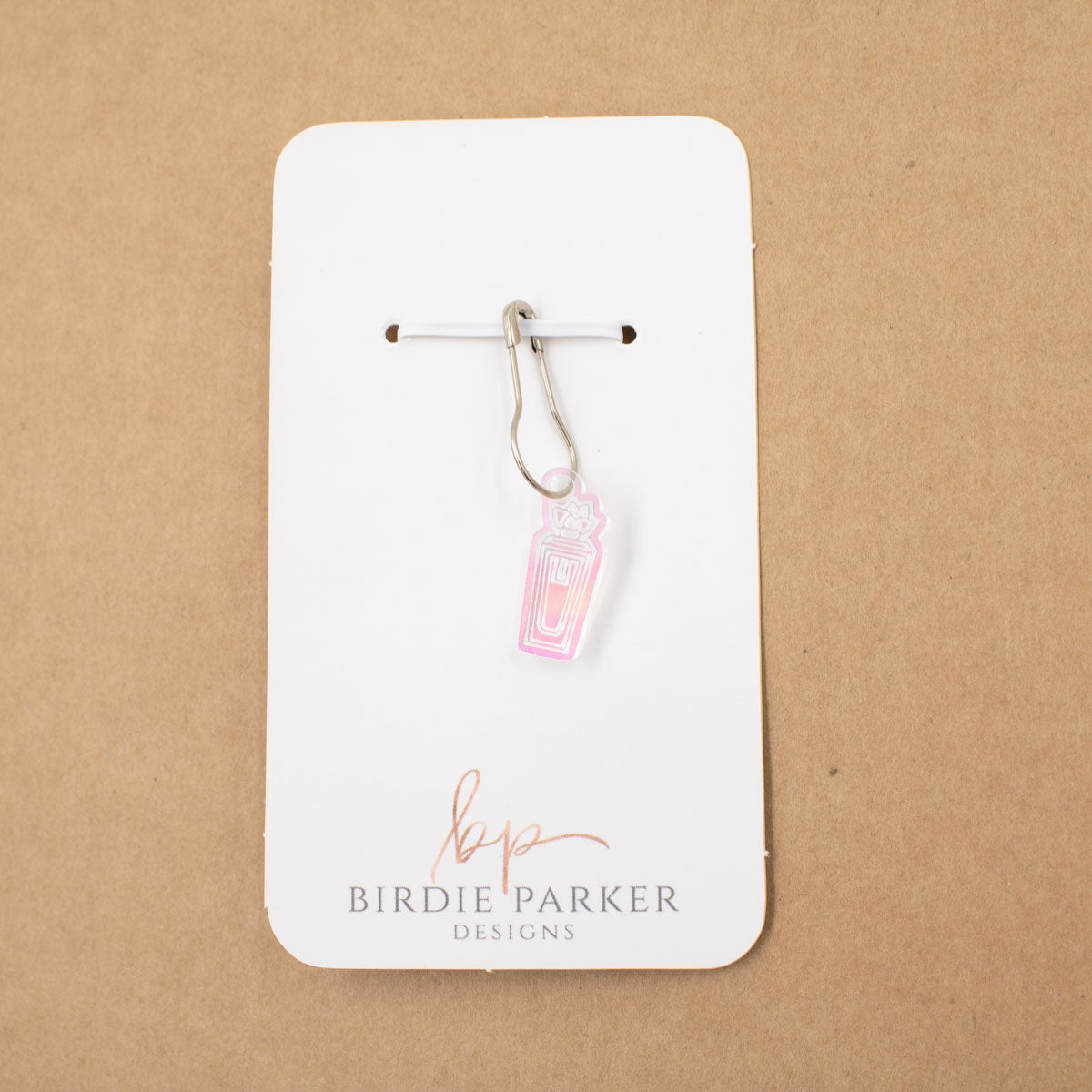 Birdie Parker Stitch Markers - Perfume Bottle - Extra Image