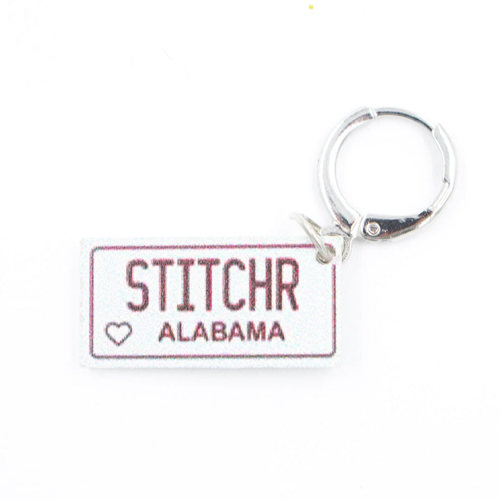 Jimmy Beans Wool State Stitch Markers - Alabama - Extra Image
