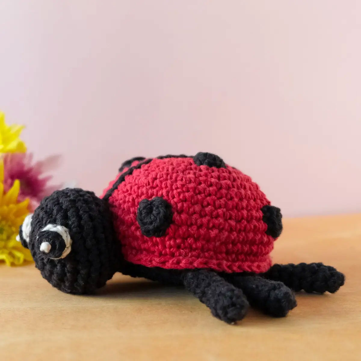Hoooked Plush Crochet Toys - Ladybird Daisy - Extra Image