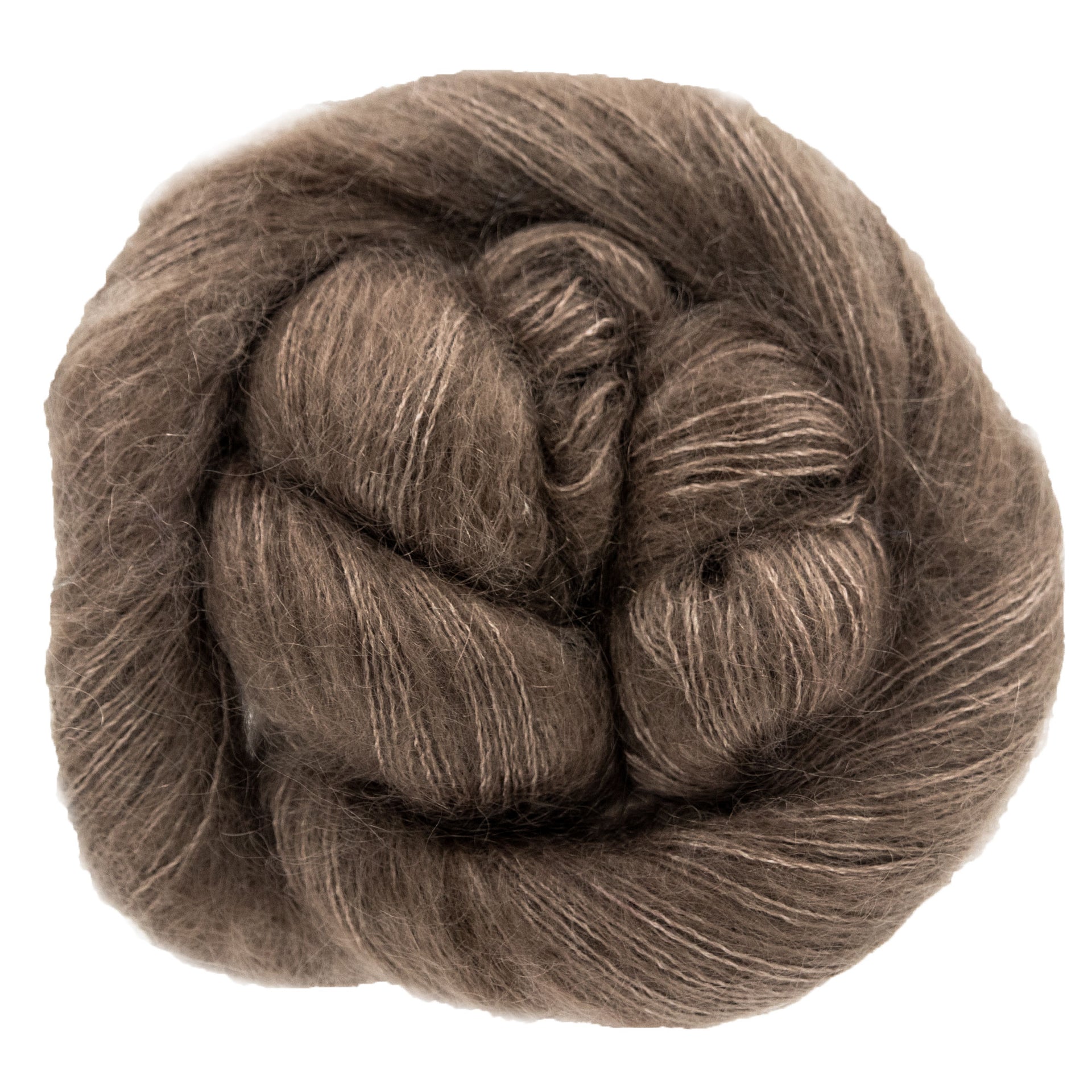 Madelinetosh Tosh Silk Cloud Yarn - Pecan Hull - Zoom Image