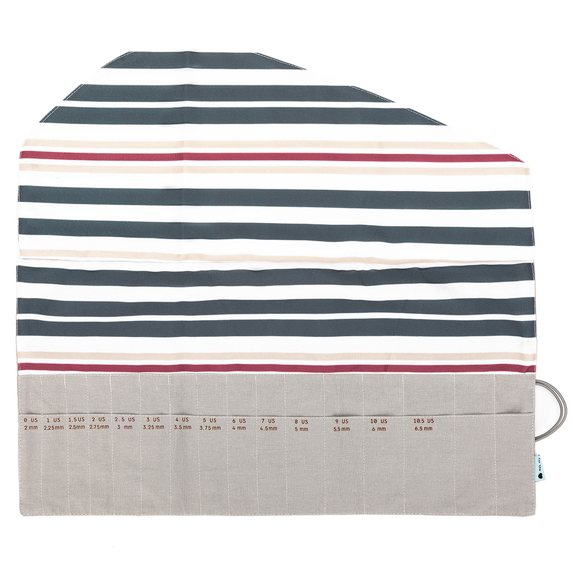 della Q Double Point Roll - 158-1 - *Linen - Pebble - Zoom Image