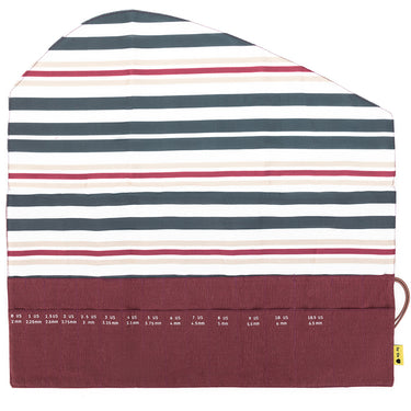 della Q Double Point Roll - 158-1 - *Linen - Wine - Zoom Image