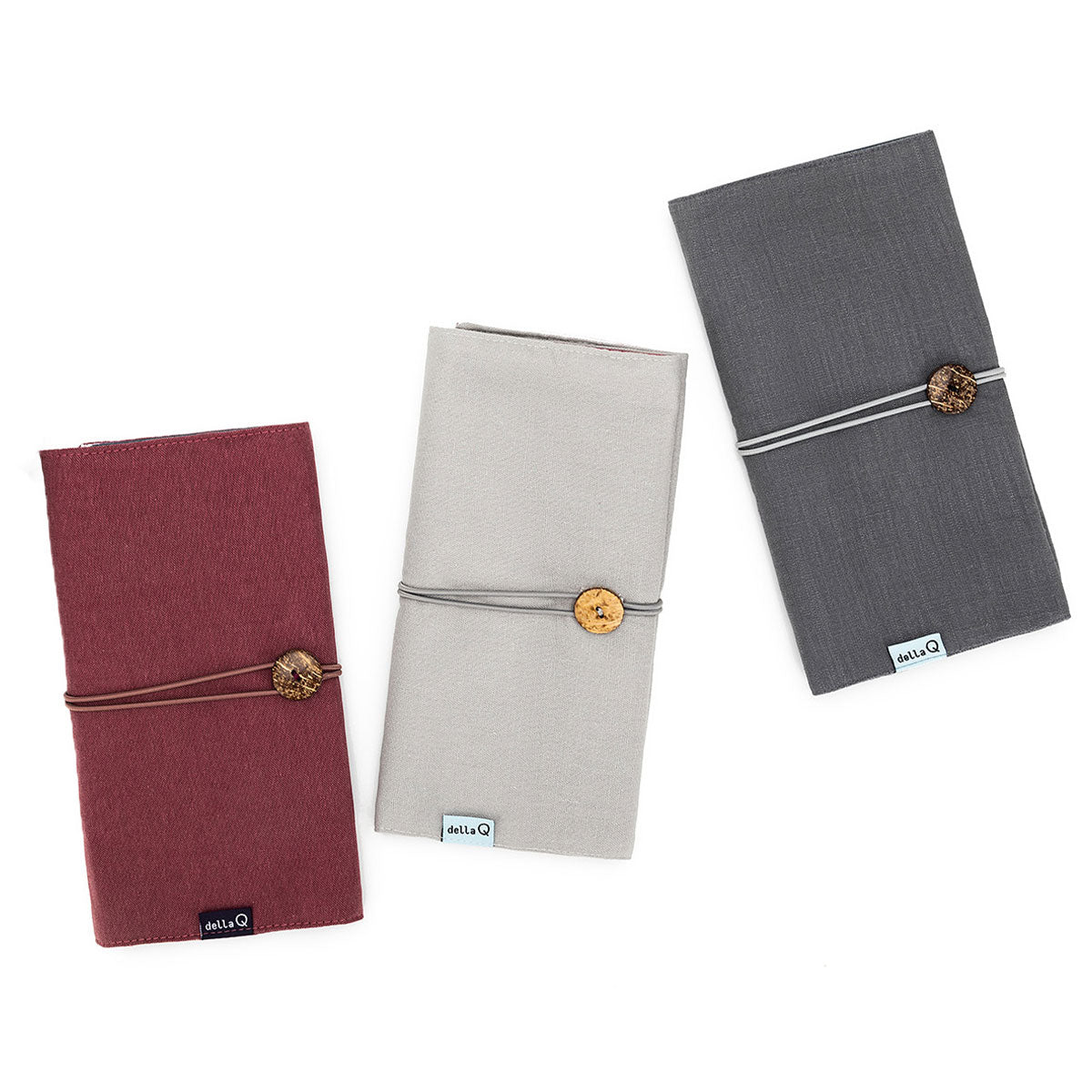 della Q DPN + Circular Case - 1136-1 - *Linen - Wine - Extra Image