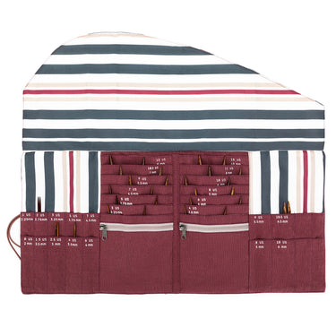 della Q DPN + Circular Case - 1136-1 - *Linen - Wine - Zoom Image