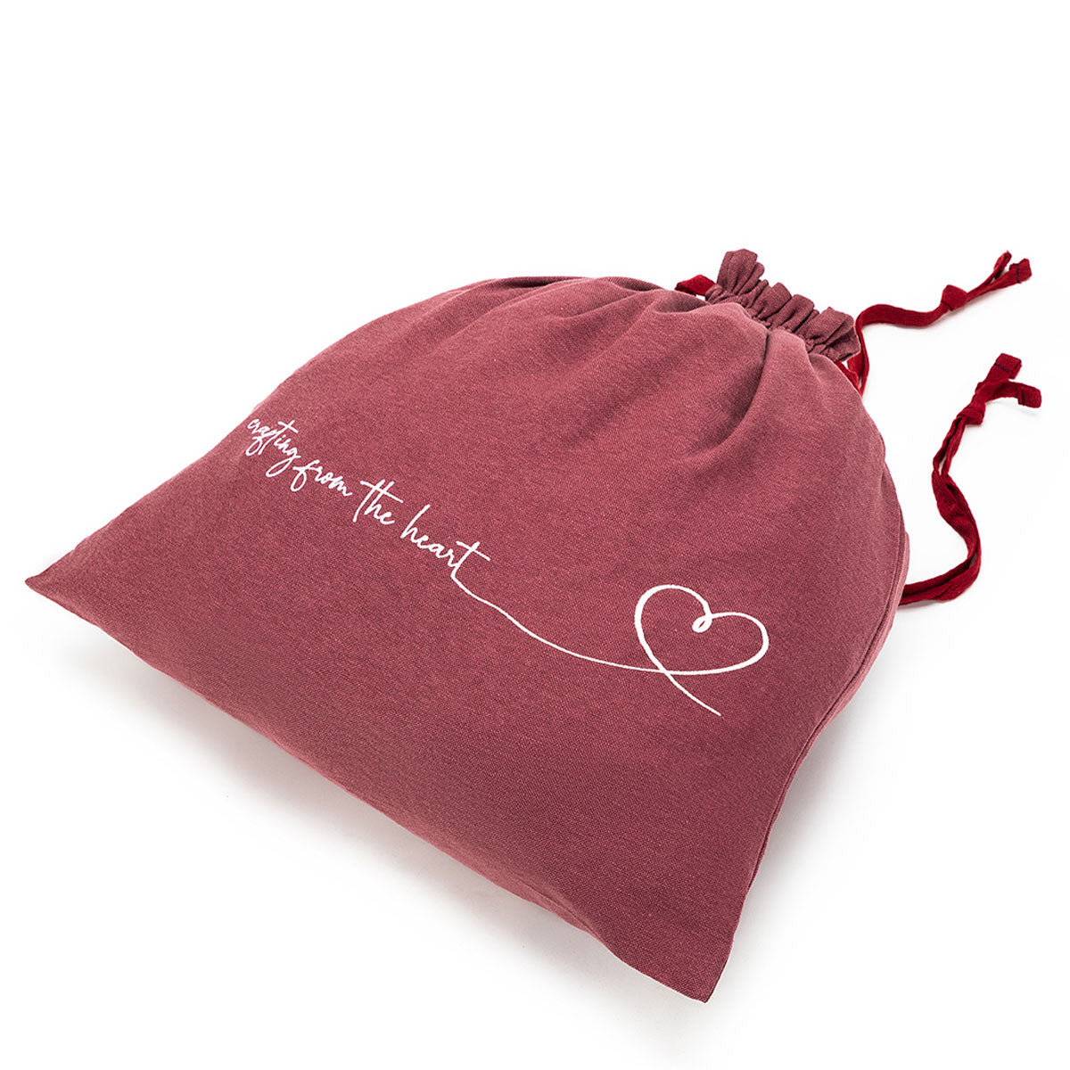 della Q Large Eden Project Bag - 119-2 - *Linen - Wine - Extra Image