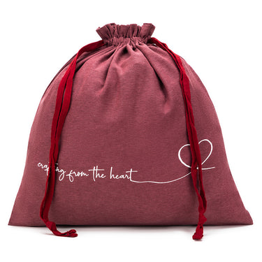 della Q Large Eden Project Bag - 119-2 - *Linen - Wine - Zoom Image