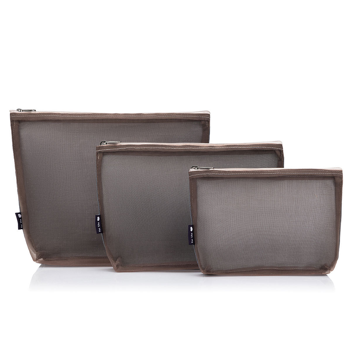 della Q Mesh + Zip Collection - 1123-1 - *Linen - Slate - Extra Image