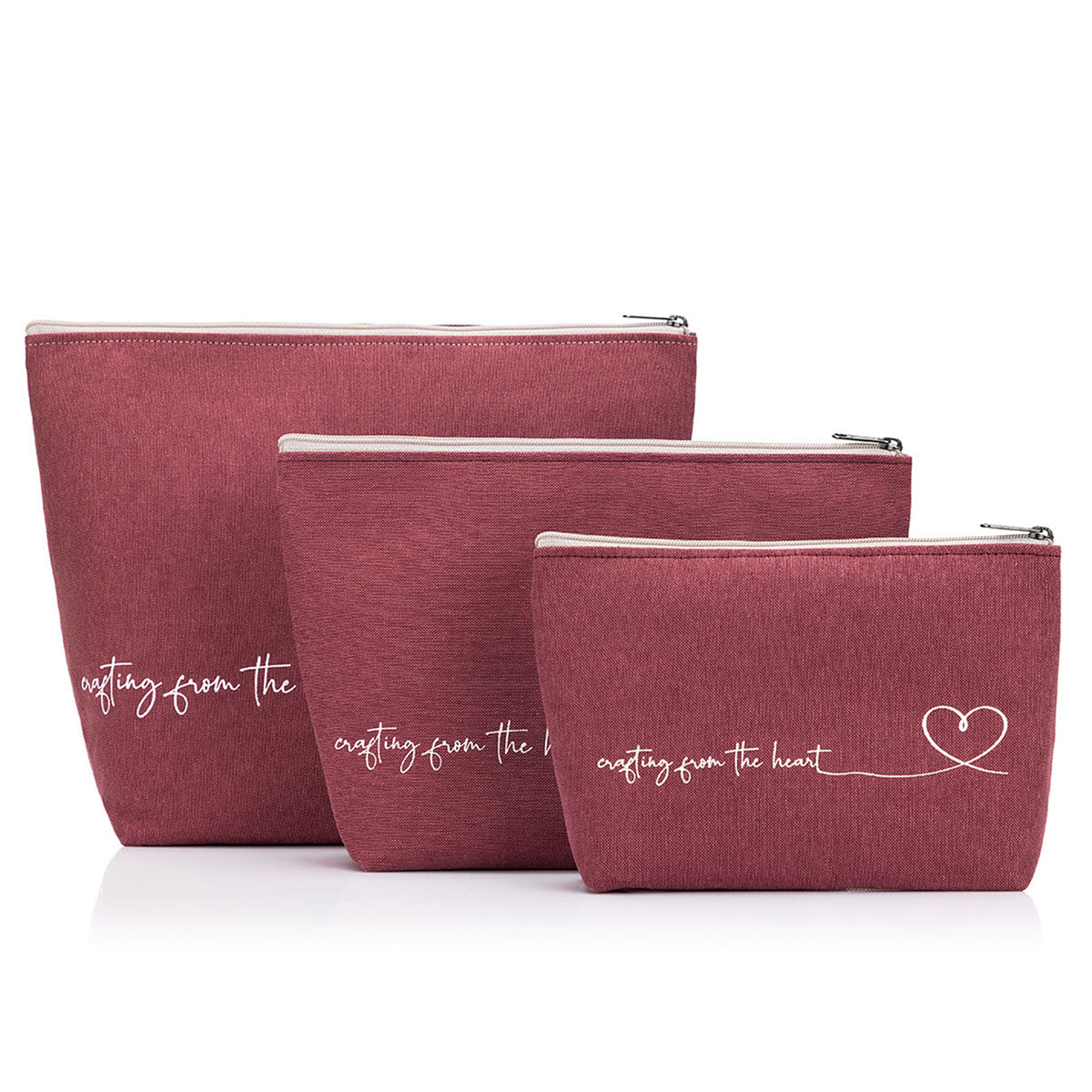 della Q Mesh + Zip Collection - 1123-1 - *Linen - Wine - Extra Image