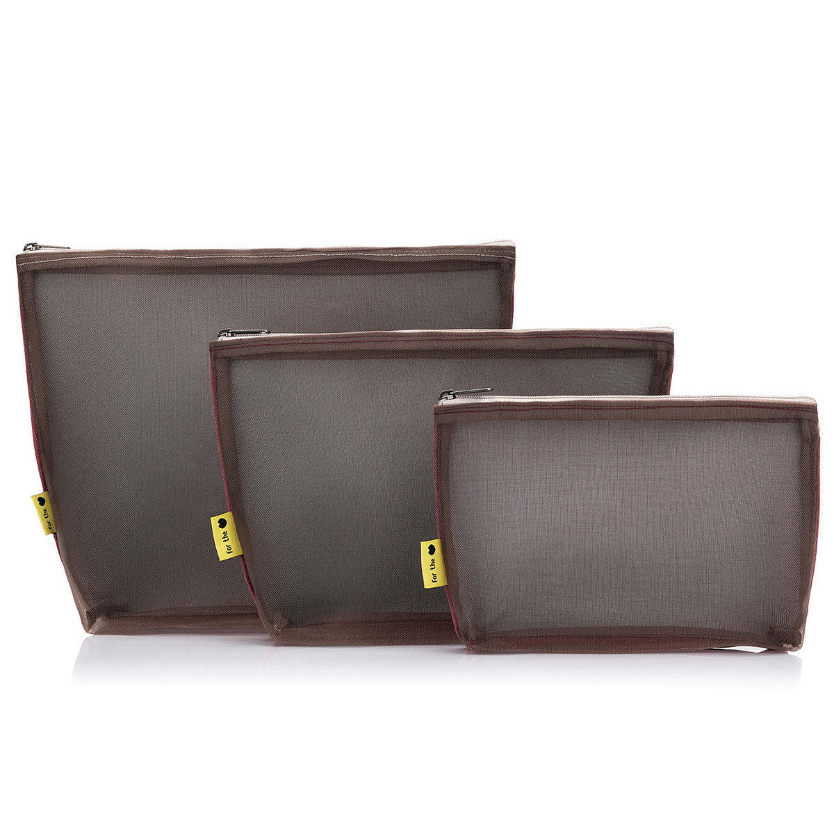 della Q Mesh + Zip Collection - 1123-1 - *Linen - Wine - Extra Image