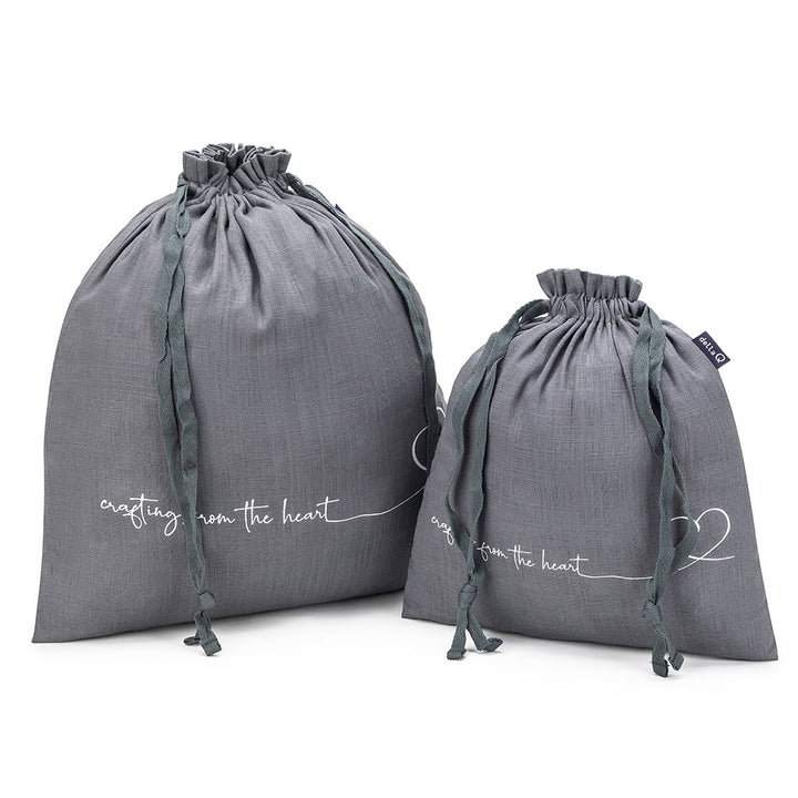 della Q Small Eden Project Bag - 115-1 - *Linen - Slate - Extra Image