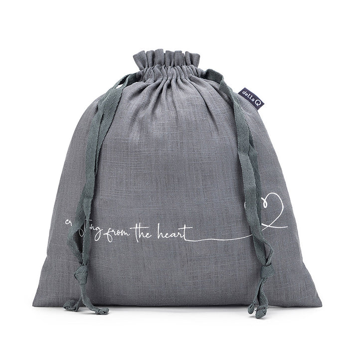 della Q Small Eden Project Bag - 115-1 - *Linen - Slate - Extra Image