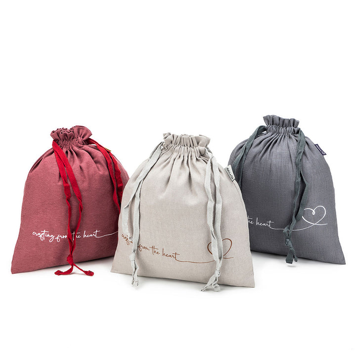 della Q Small Eden Project Bag - 115-1 - *Linen - Pebble - Extra Image