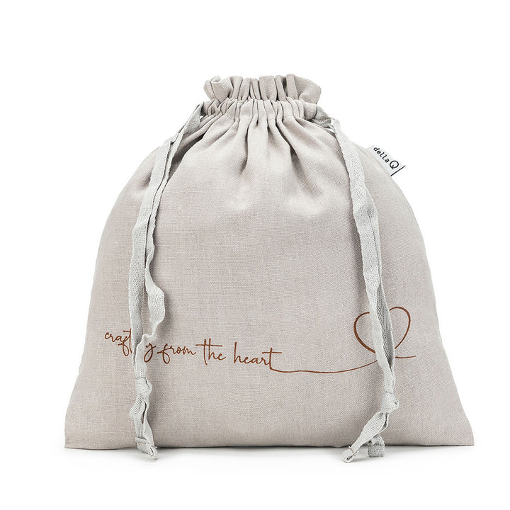 della Q Small Eden Project Bag - 115-1 - *Linen - Pebble - Zoom Image