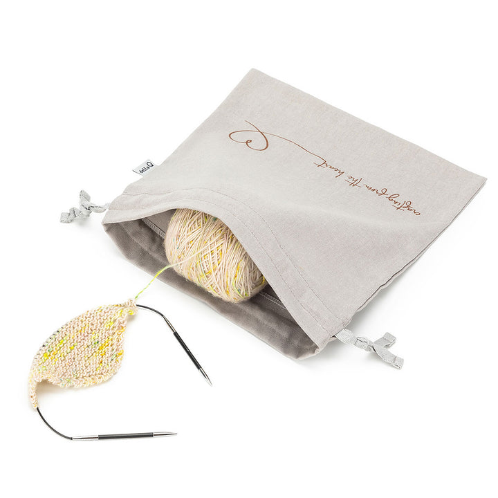 della Q Small Eden Project Bag - 115-1 - *Linen - Pebble - Extra Image