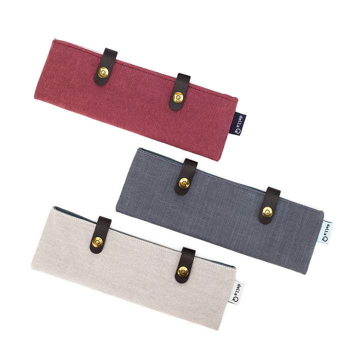 della Q Sock Needle Keeper - 1201-1 - *Linen - Slate - Extra Image