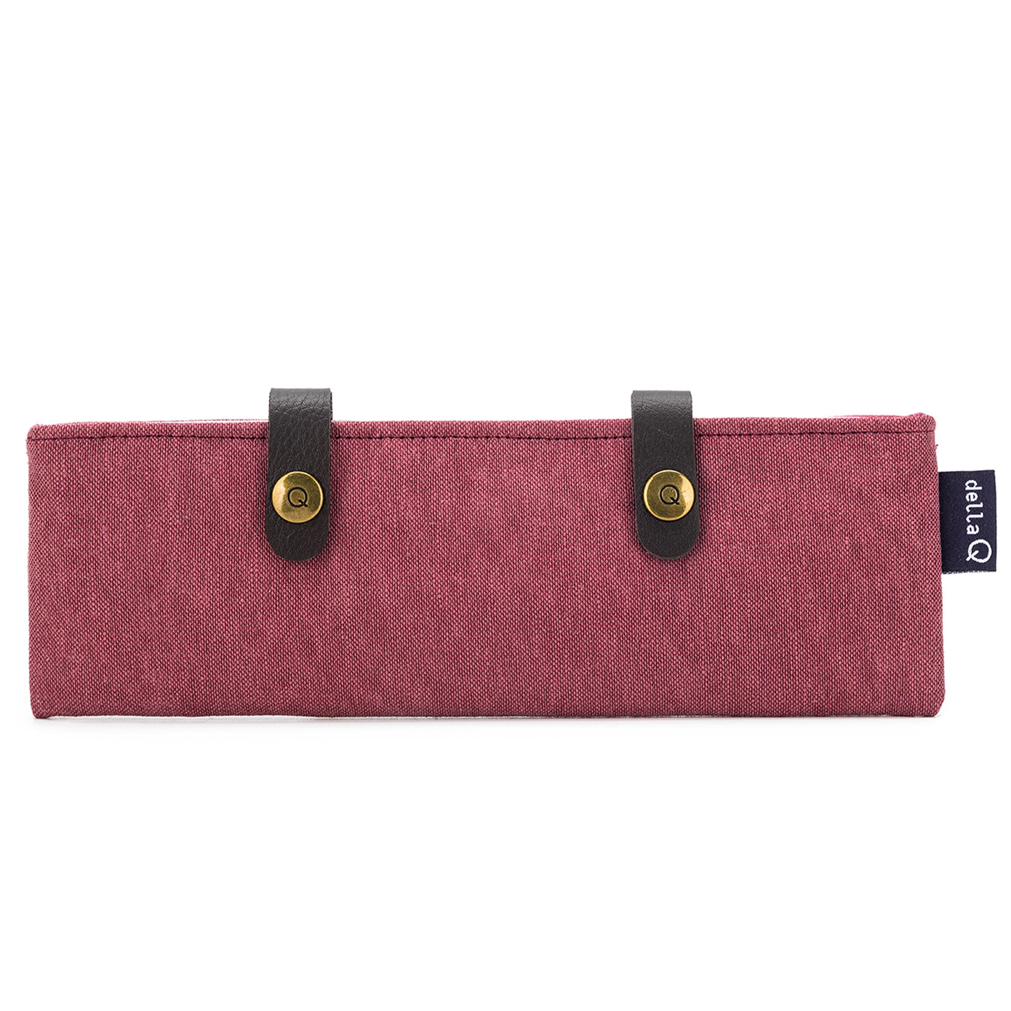 della Q Sock Needle Keeper - 1201-1 - *Linen - Wine - Zoom Image