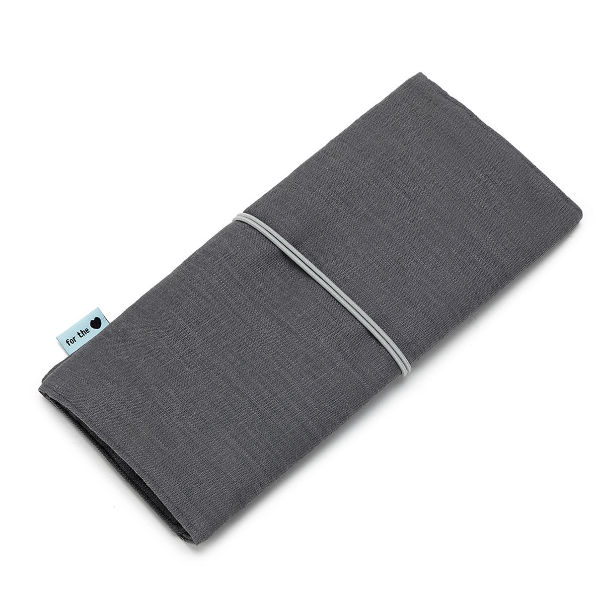 della Q Tri-Fold Circular Needle Case - 1145 - *Linen - Wine - Extra Image