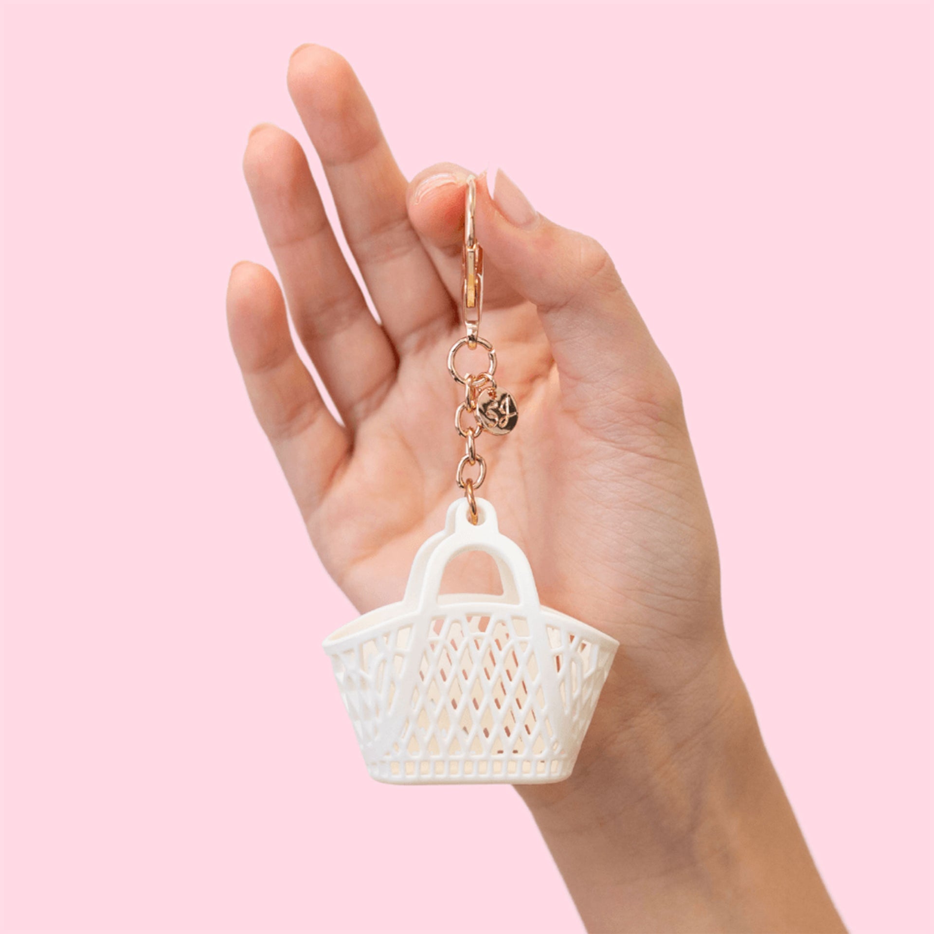 Sun Jellies Itty Bitty Bag Charm - Betty Cream - Zoom Image