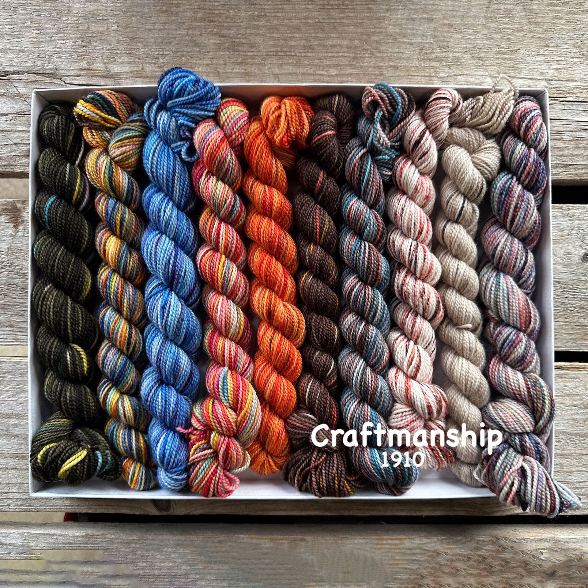 Koigu Pencil Box Yarn - Craftsmanship 1910 - Zoom Image