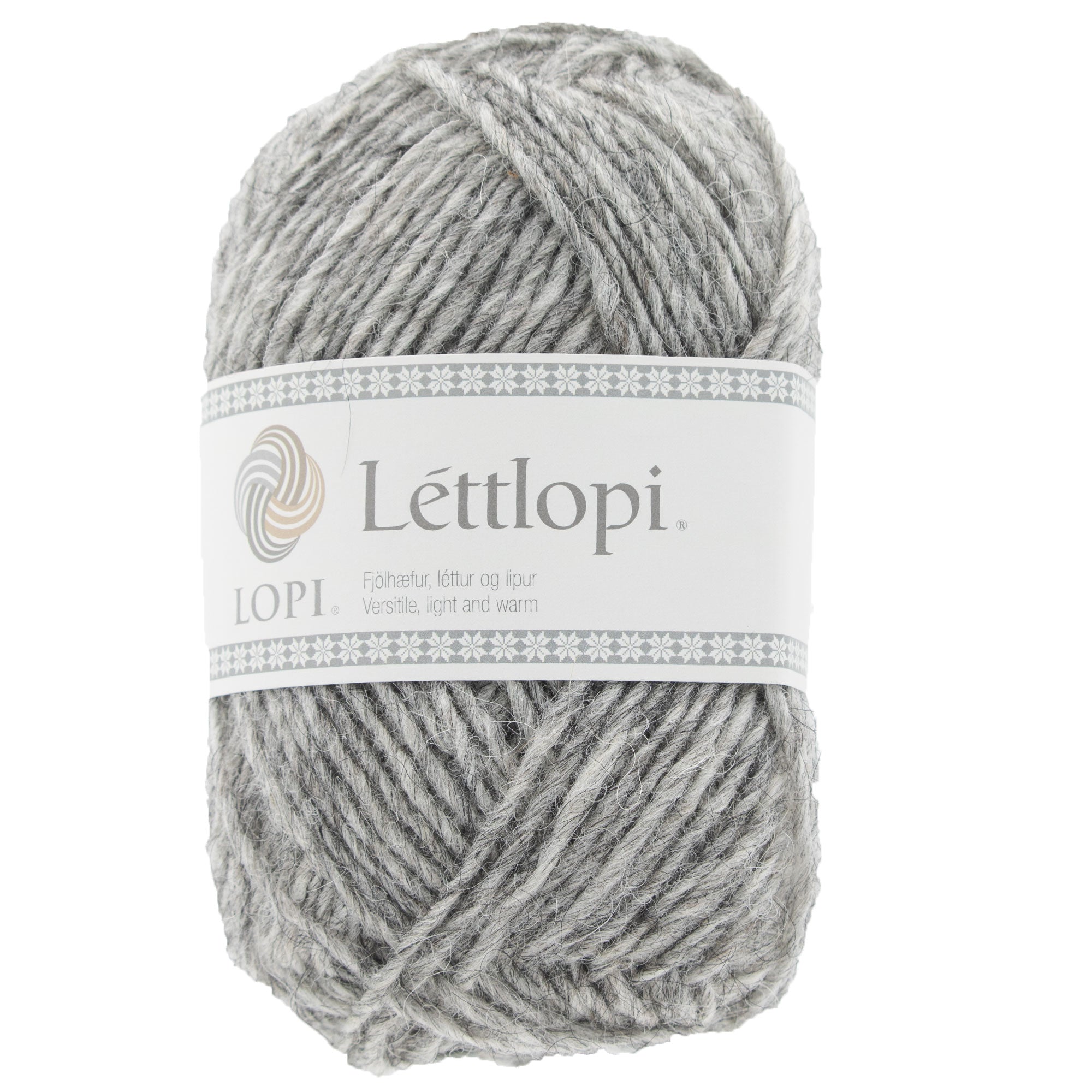 Lopi Lettlopi Yarn - 0056 Light Grey - Zoom Image