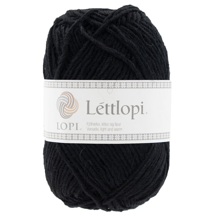 Lopi Lettlopi Yarn - 0059 Black - Zoom Image