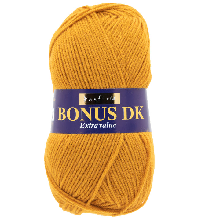 Hayfield Bonus DK Yarn - 595 Golder - Zoom Image