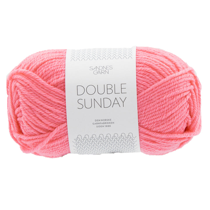 Sandnes Garn Double Sunday Yarn - 4315 Bubble Gum Pink - Zoom Image
