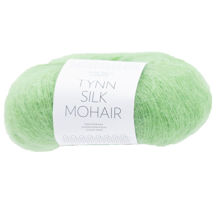 Sandnes Garn  Tynn Silk Mohair Yarn - 8733 Spring Green - Zoom Image