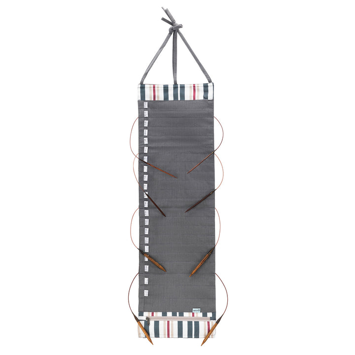 della Q Hanging Circular Needle Organizer - 142-1 - *Linen - Slate - Zoom Image