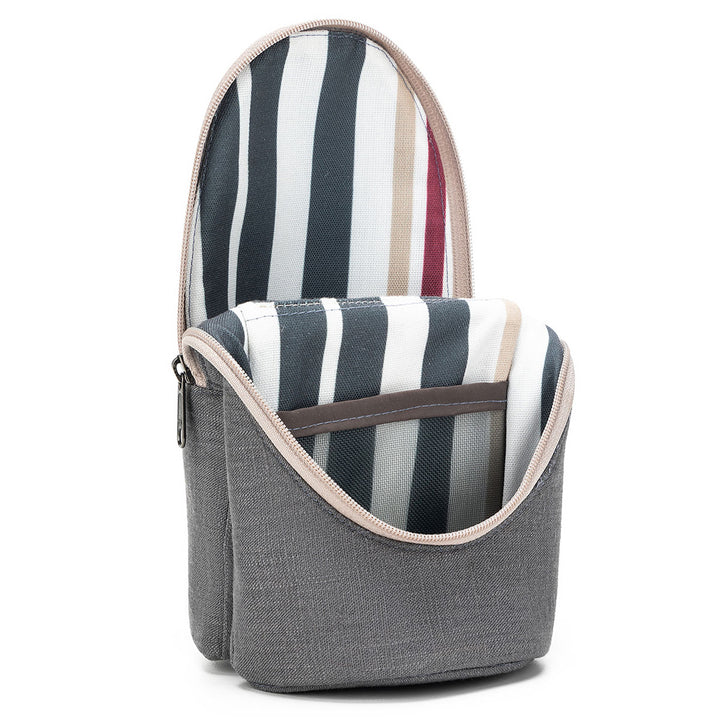 della Q Standing Needle Case - 600 - *Linen - Slate - Extra Image