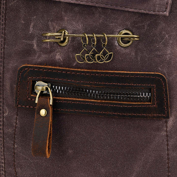 della Q Maker's Midi Backpack - Cocoa - Extra Image