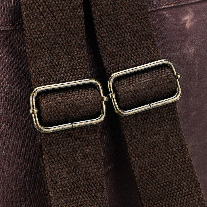 della Q Maker's Midi Backpack - Cocoa - Extra Image