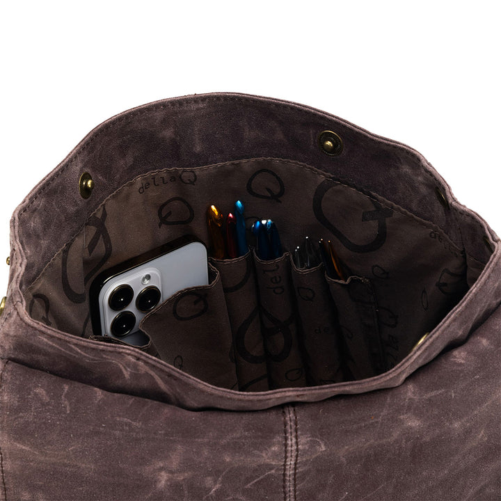 della Q Maker's Midi Backpack - Cocoa - Extra Image