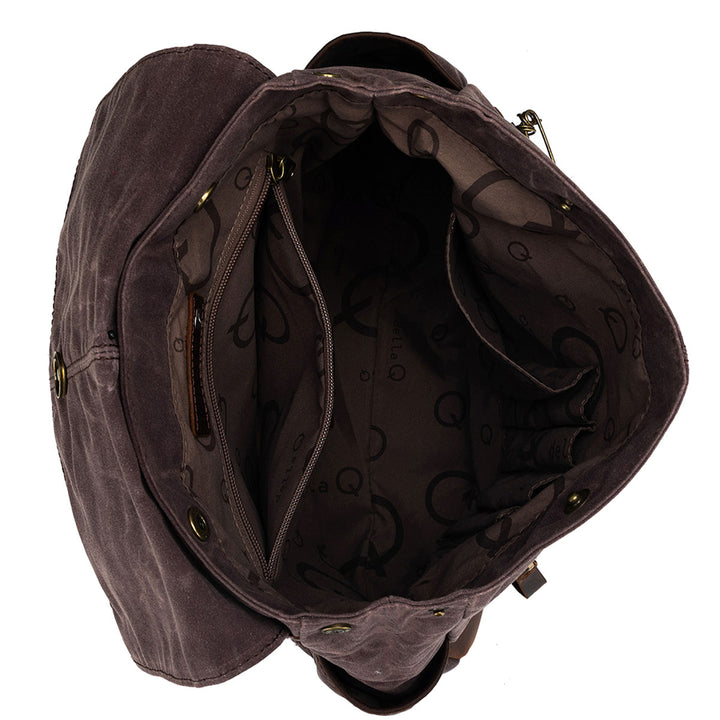 della Q Maker's Midi Backpack - Cocoa - Extra Image