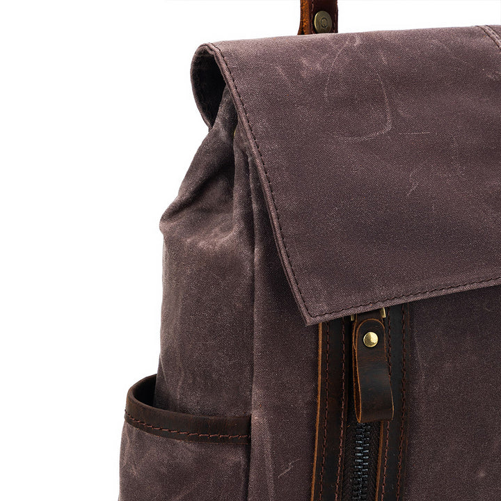 della Q Maker's Midi Backpack - Cocoa - Extra Image