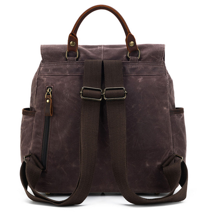 della Q Maker's Midi Backpack - Cocoa - Extra Image