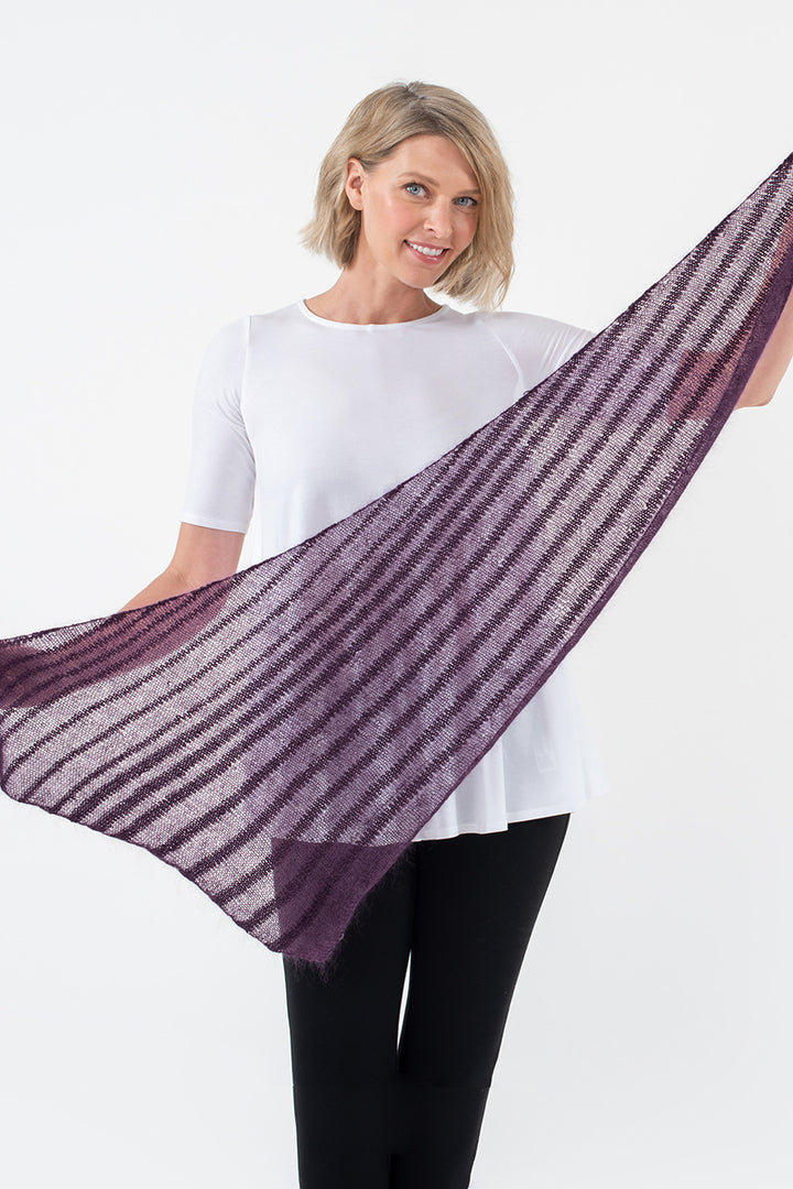 Madelinetosh Tosh Patterns - Ossa Wrap - PDF Download - Extra Image