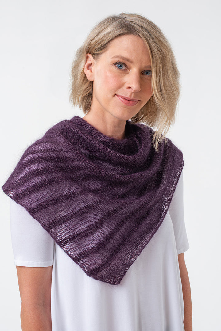 Madelinetosh Tosh Patterns - Ossa Wrap - PDF Download - Extra Image