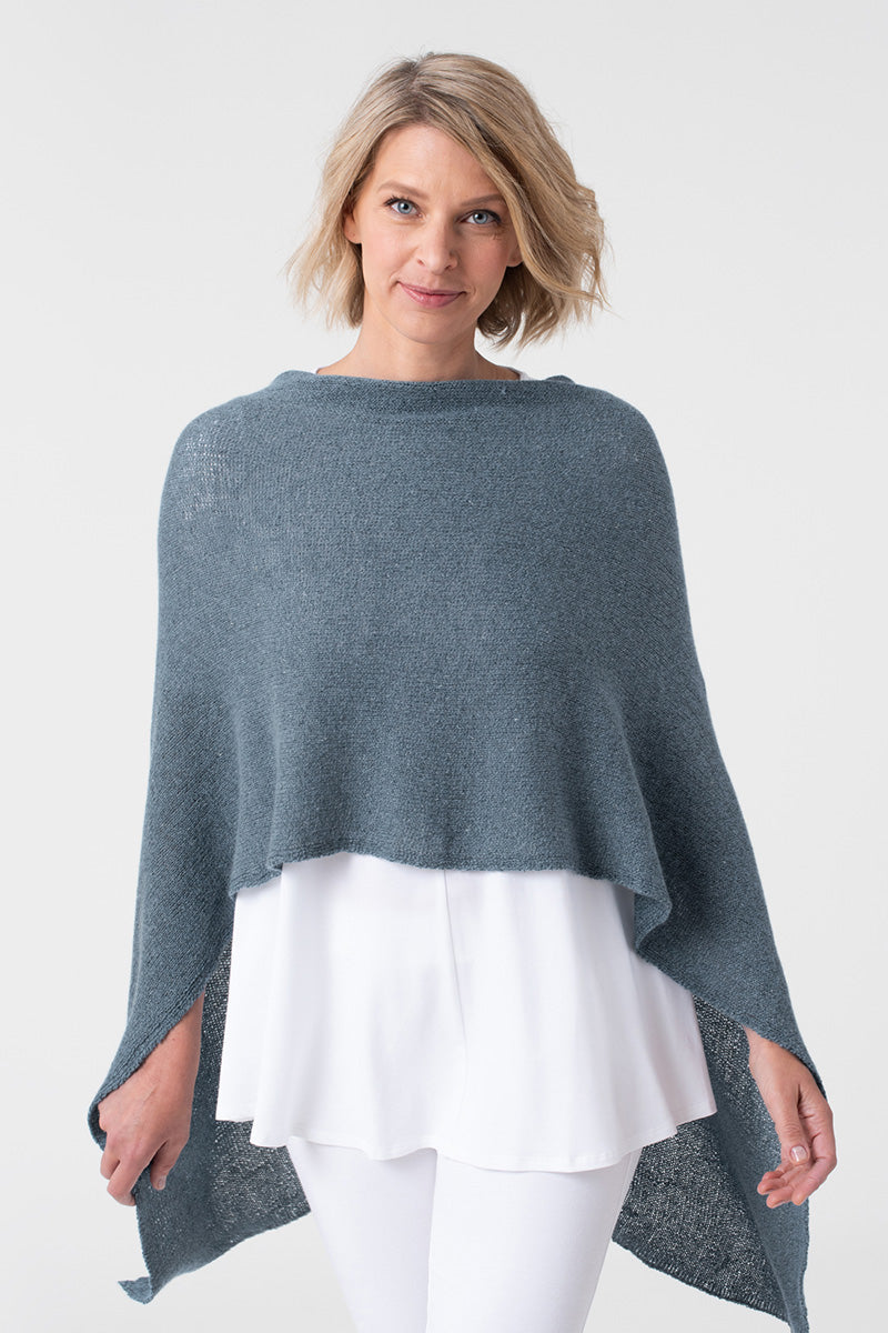 Madelinetosh Tosh Patterns - Lyon Poncho - PDF Download - Extra Image