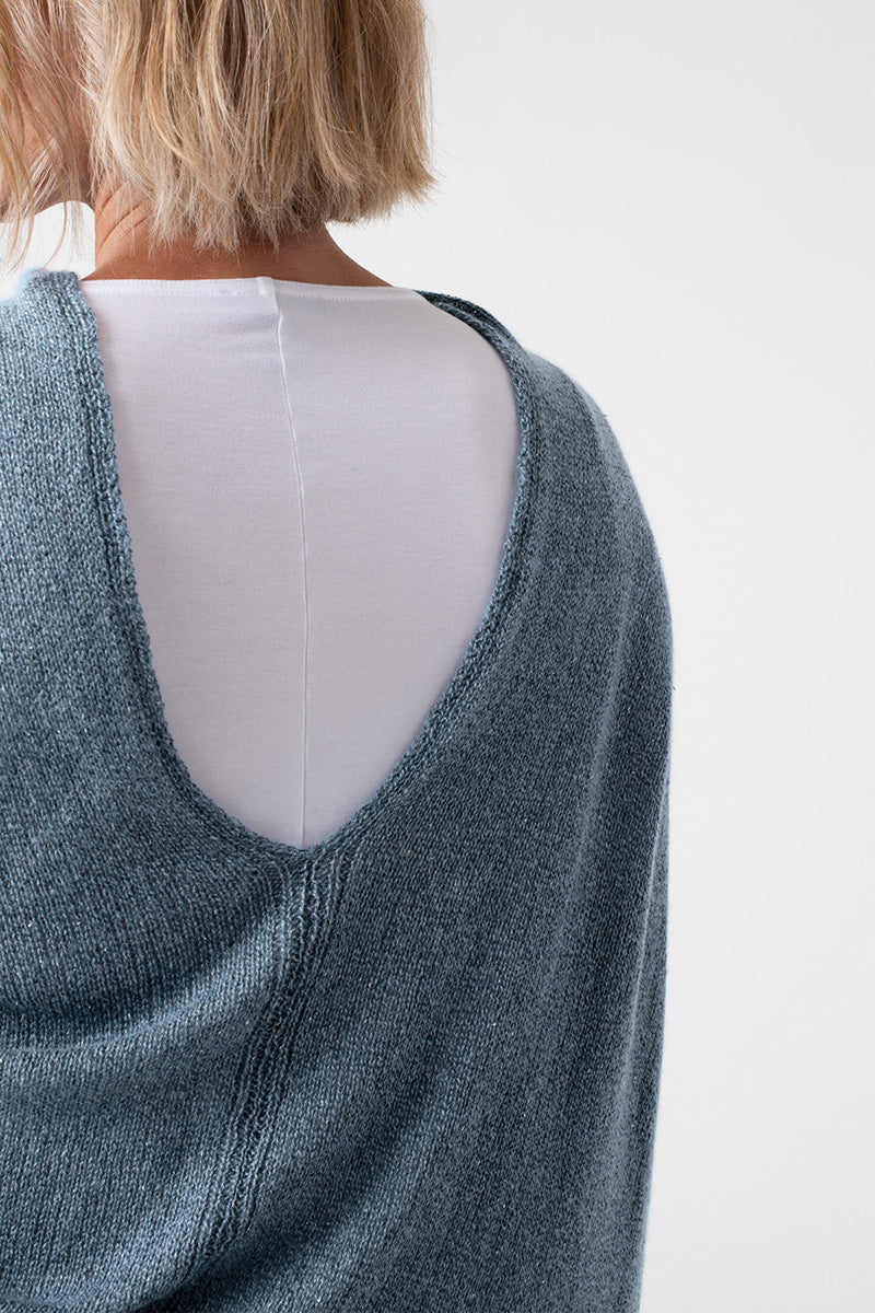Madelinetosh Tosh Patterns - Lyon Poncho - PDF Download - Extra Image