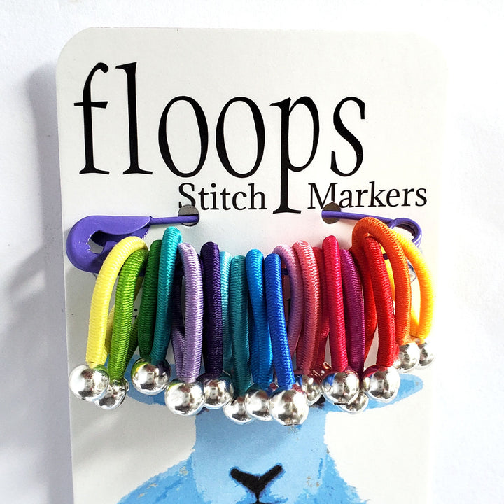 Floops Stitch Markers - Brilliant - Large - Extra Image