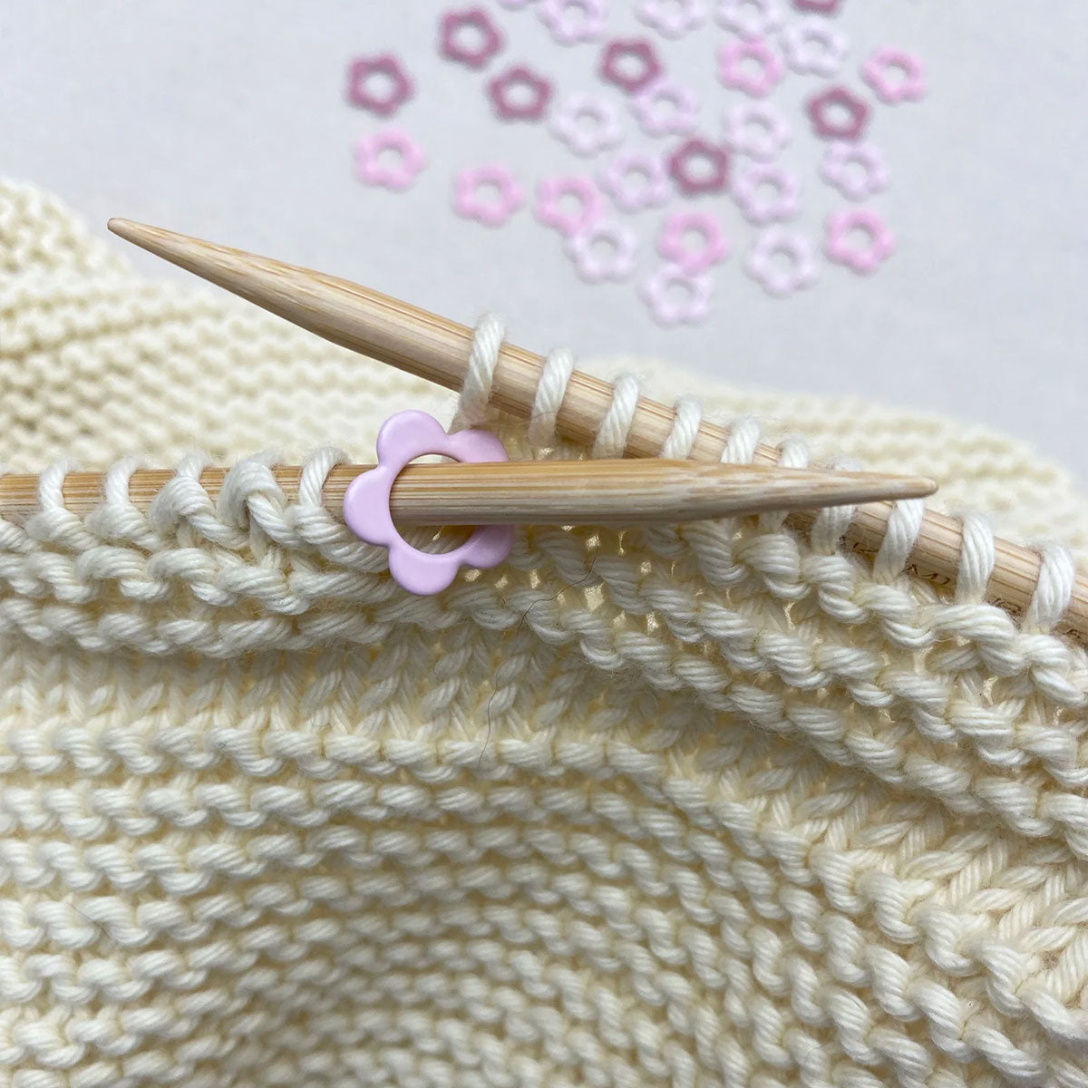 Allstitch Studio Seamless Stitch Markers - Large - Cherry Blossoms - Extra Image