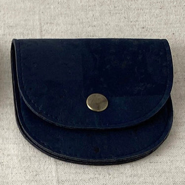 Allstitch Studio Cork Notions Pouch - Deep Blue - Zoom Image