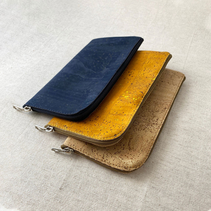 Allstitch Studio Cork Notions Case - Deep Blue - Extra Image