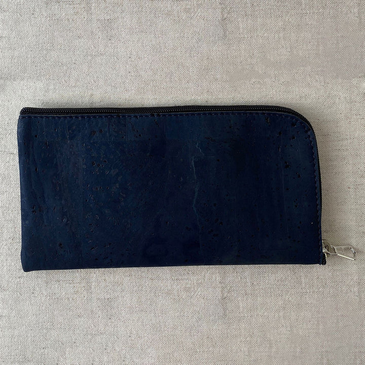 Allstitch Studio Cork Notions Case - Deep Blue - Extra Image