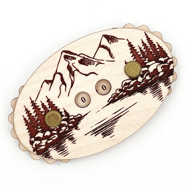 Sunrise Grove Row Counter - Stitch Mountain - Maple Wood - Extra Image